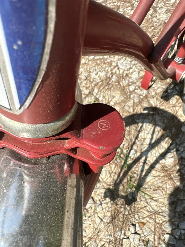 Murray Red Monterey 26” Beach Cruiser ¡Original/Hecho en Estados Unidos! California Dreamin’ Foto 3 de 4