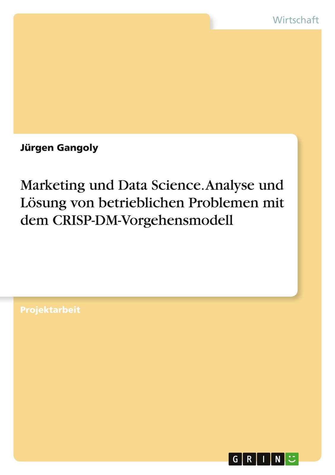 Thumbnail - Marketing Und Data Science. Analyse Und Lösung Von Betrieblichen