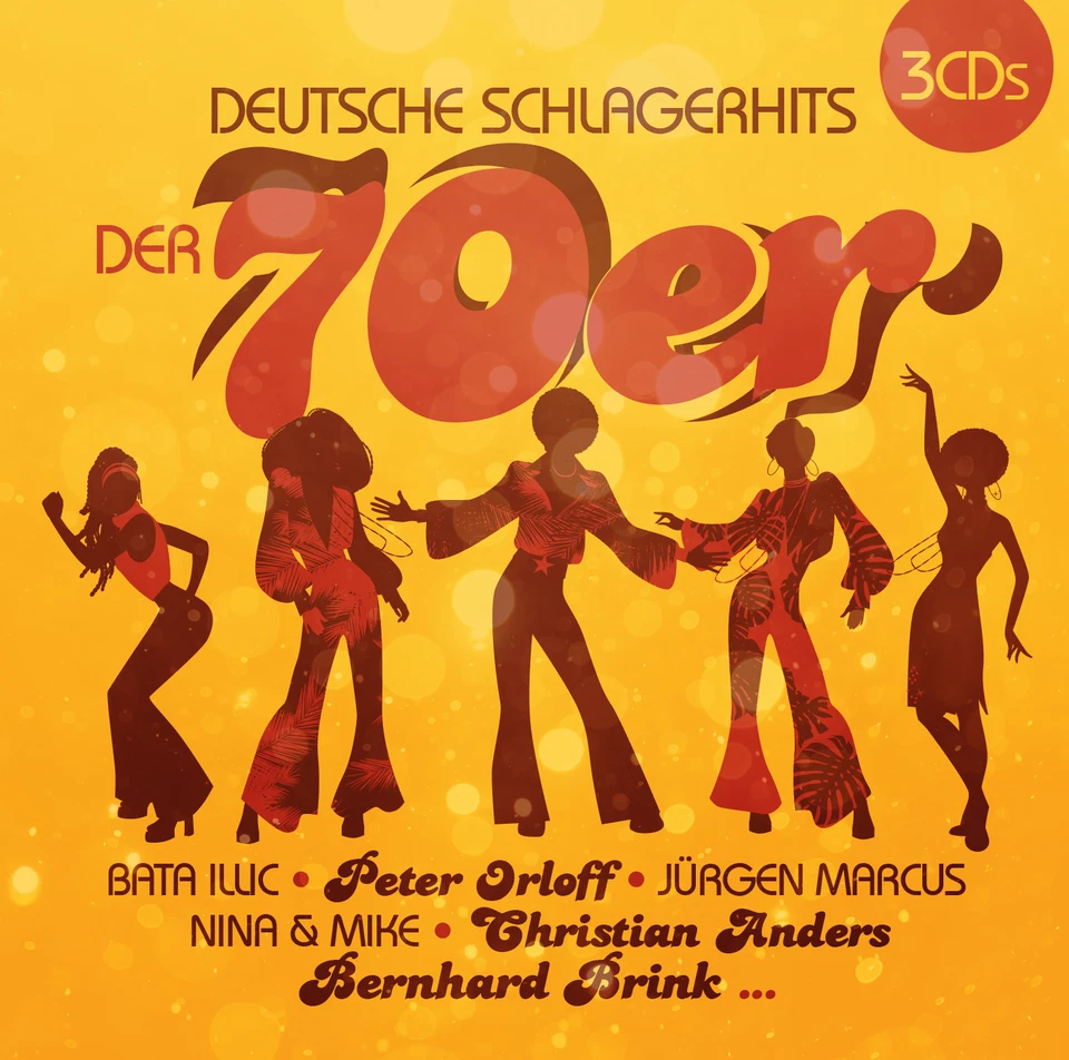 CD Deutsche Schlagerhits der 70er von Various Artists 3CDs - Bild 1 von 1