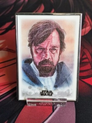 Topps Star Wars | Sketch Stellar Luke Skywalker 014/100