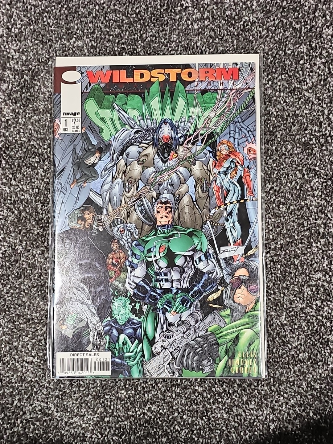 Wildstorm Stormwatch #1 - Image Comics - October 1998 - Ellis, Jimenez, Corner.