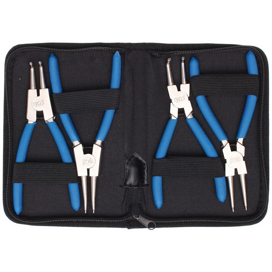 kit 4 pz pinze per seeger l.150mm assortite - codice bgs450 BGS officina