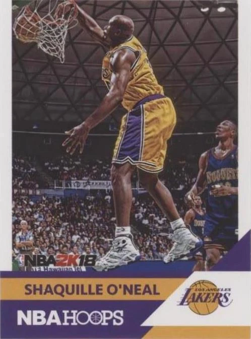 Panini Shaquille O'Neal Los Angeles Lakers Basketball Sports