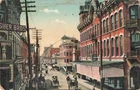 Commerce Street San Antonio Texas TX Horses & Carts c1910 Postcard