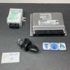 ✅ OEM BMW E46 325 330 M54 M56 Engine Control Unit DME ECU EWS Ignition Key Lock