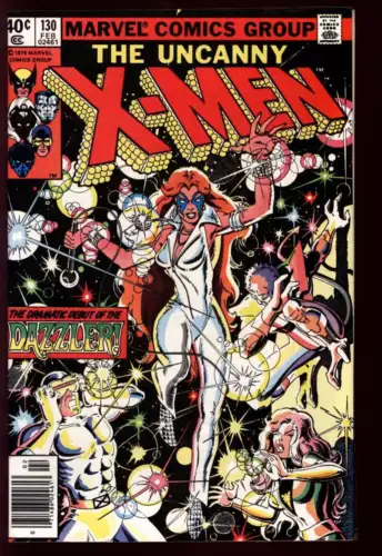 X-MEN #130 7.5 // NS 1ST APPEARANCE OF DAZZLER MARVEL 1980