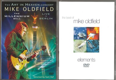 Mike Oldfield-2 DVDs- Elements-The Best of - The Millennium Bell-Live in Berlin