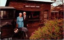 Old Berry Stand Knotts Berry Farm Ghost Town California Chrome Postcard