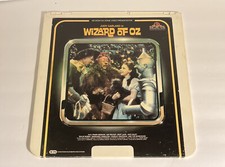 The Wizard Of Oz Ced Video Disc Movie MGM/UA 1982 Vg