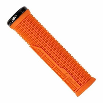 Lizard Skins Single-Clamp Lock-On Machine Grips Blaze Orange