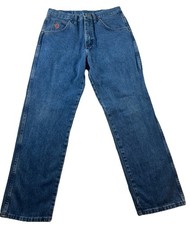 Vintage Mens Wrangler 20X Blue Jeans 31 x 31 EUC Medium Wash Rugged Tough Work