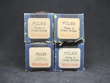 Mullard  PCL83  x   4     1959           NOS