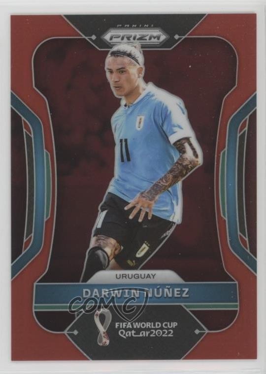 2022 Panini Prizm World Cup Qatar Red 242/399 Darwin Nunez Núñez #273 17p7
