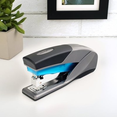SWINGLINE STAPLER 25 SHEET CAPACITY OPTIMA 25 JAM FREE SOFT GRIP BLUE/GRAY