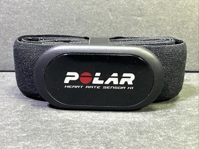 Polar H1 Heart Rate Sensor Black With Soft Strap New