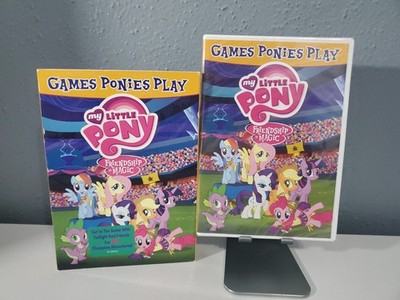 My Little Pony: Friendship Is Magic: Games Ponies Play (DVD) w/ Slip New OOP