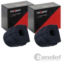 2X Maxgear 22,5Mm Stabilager Vorne Beidseitig Passend FÜR BMW 5 Links+Rechts