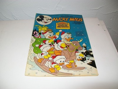     24.12.dezember  1977  Micky Maus Comics Heft  52  Jahrgang 1977  #4a