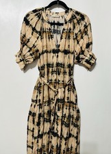 Ulla Johnson Selena Self-Tie Coverup Midi Dress size P (small)  - FREE SHIPPING