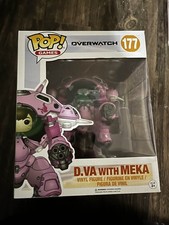 Funko Pop! Vinyl Super 6 in: Overwatch - D.Va (w/ Mech) (6 inch
