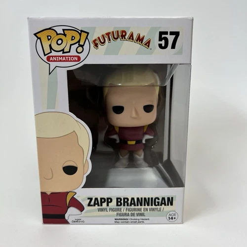 Funko Pop Animation Futurama Zapp Brannigan 57 Vaulted Matt Groening
