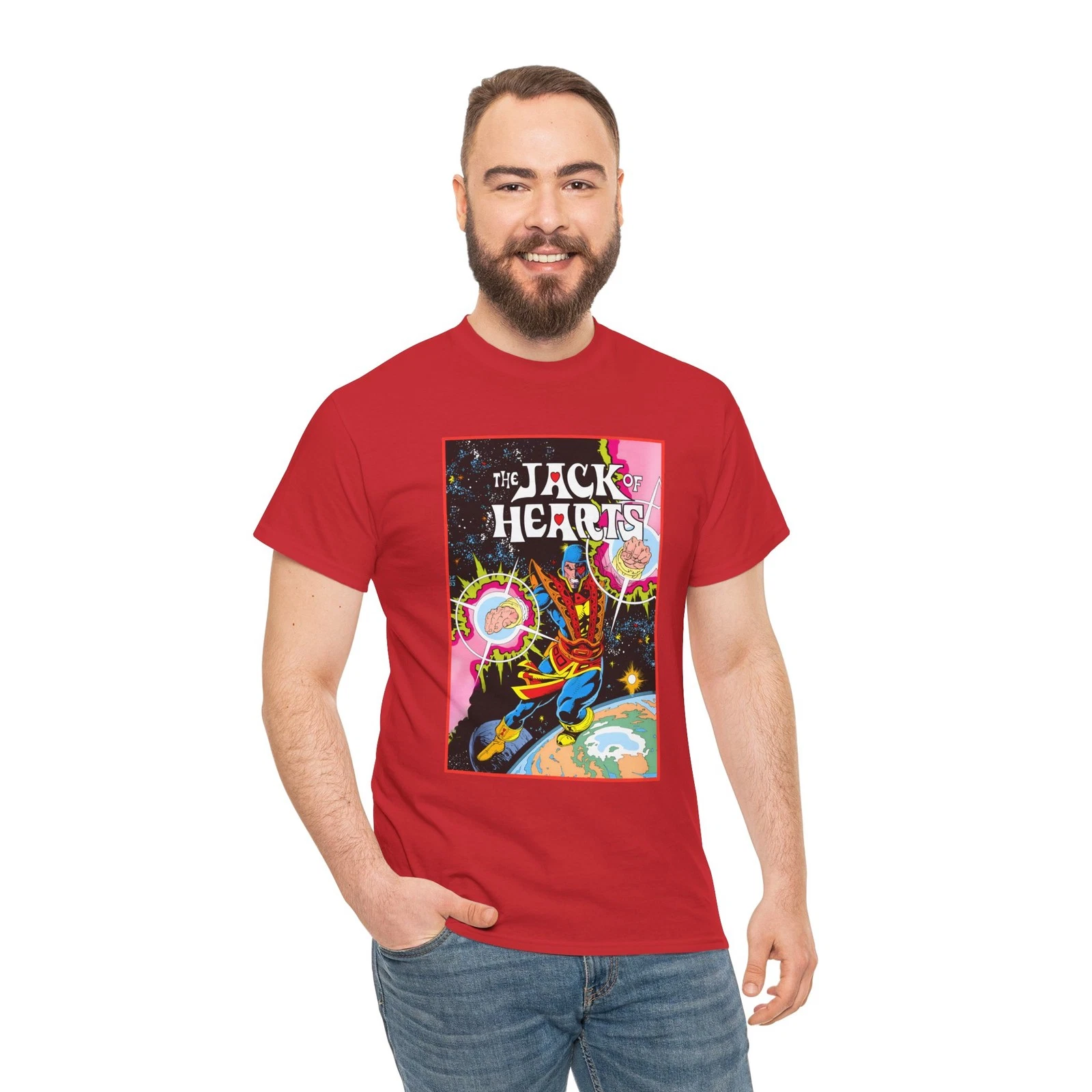 Jack of Hearts T-Shirt - Marvel Comics - Avengers - She-Hulk Beau - Zero Fluid