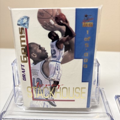 1995 SIGNATURE ROOKIES DRAFT DAY BASKETBALL DRAFT GEMS INSERT SET 1-10 /5000