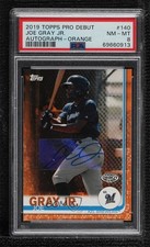 2019 Topps Pro Debut Orange Auto 1/25 Joe Gray Jr #140 PSA 8 Auto z0q