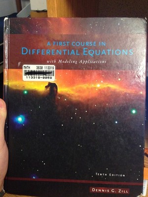 A First Course in Differential Equations: With Modeling Applications