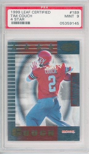 1999 Leaf Certified Tim Couch [Mirror Gold] #189 card