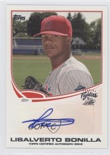 2013 Topps Pro Debut Auto Lisalberto Bonilla Lisalverto Bonilla #PDA-LB Auto 0f4