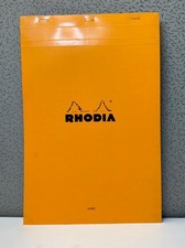Rhodia Notepad, 80 Sheets, Orange