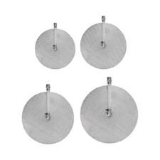 Mash Tun False Bottom 3/8 inch Hose Barb x 1/2 Mpt Locknuts Attachment Stainless