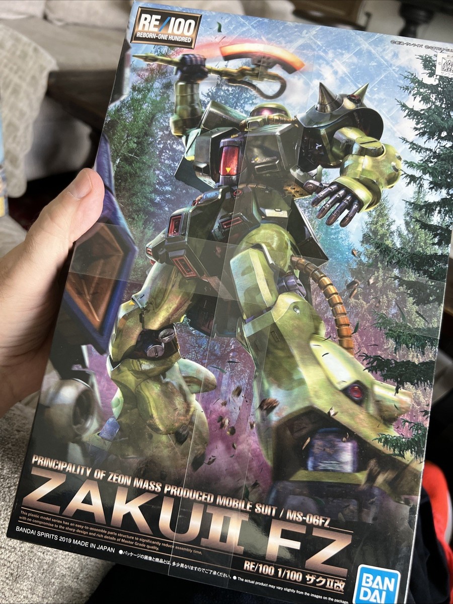 C*C様 バンダイスピリッツ RE/100 1/100 MS-06FZ ザクII BANDAI RE/100 1/100 MS-06FZ ZAKU II FZ Custom - Gundam 0080: War