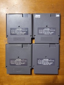 LOT Nintendo NES Ice Hockey Jordan vs Bird Double Dribble Nicklaus Golf UNTESTED