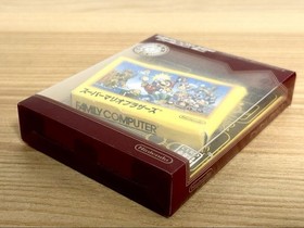 Super Mario Bros Famicom Mini Box Instruction USA Used Retro Game