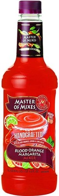 Master of Mixes Blood Orange Margarita Drink Mix, Ready To Use, 33.8 Ounce
