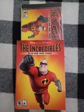 Disney Pixar The Incredibles PC CD-ROM Print Studio 2004 Vintage Software Sealed
