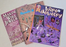 Lot of 3 Jewelry Books~ "Wire Jewelry" "Moods in Wire" "Making Wire Jewelry"