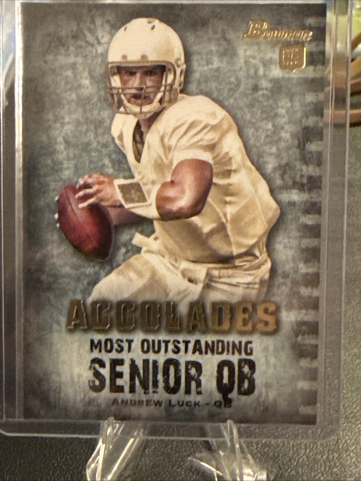 Andrew Luck Bowman Accolades #BACAL3 Base