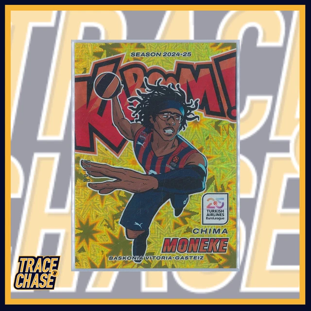 2024-25 Panini Crown Royale Euroleague BK Chima Moneke Kaboom Gold 09/10!