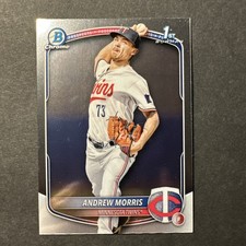 2025 Bowman - Chrome Prospects Andrew Morris #BCP-90 (RC) Base Minnesota Twins