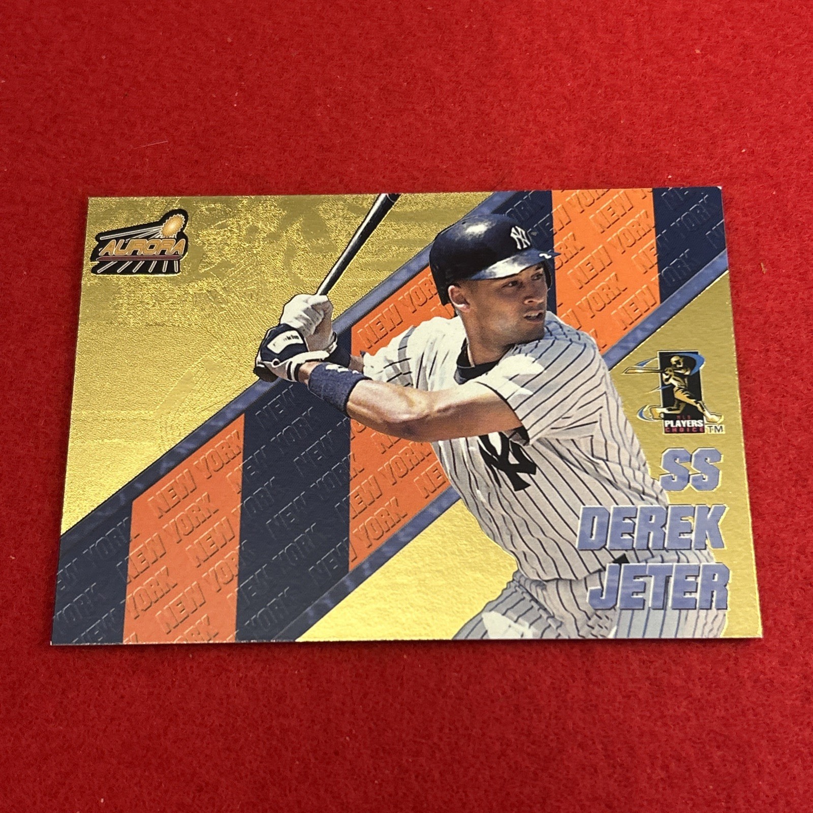 1998 Pacific Aurora Pennant Fever Derek Jeter #2