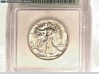 1941-S WALKING LIBERTY HALF DOLLAR, ICG GRADED AU-55
