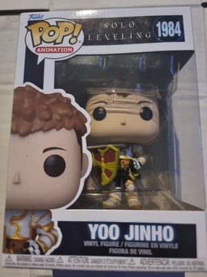 Funko Pop Solo Leveling - Yoo Jinho #1984 with Shield Original Packaging NEW ORIGINAL PACKAGING Excellent Collection
