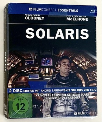 SOLARIS- 2-Disc Mediabook Edition Blu-Ray+DVD - mit George Clooney - NEU+OVP