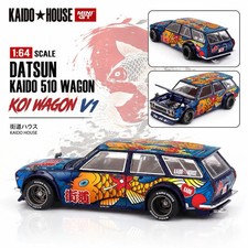 Mini GT X Kaido House 1/64 KHMG248 Datsun Kaido 510 Wagon KOI V1 Sealed Box