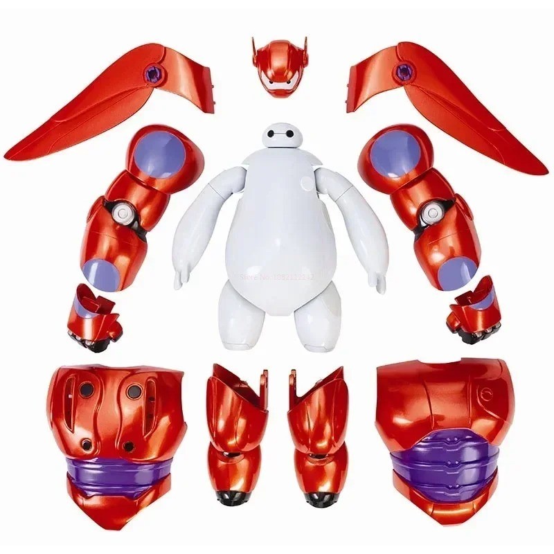 16cm Cartoon Big Hero 6 Baymax Fat Man Figure Toys Baymax Model  Action Figure