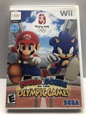Mario & Sonic at the Olympic Games (Nintendo Wii) Complete w/ Manual - Free Ship