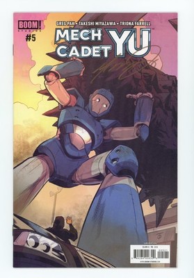 Mech Cadet Yu #5 NM+ Signed Marcus To 2018 Connecting Variant BOOM! Studios